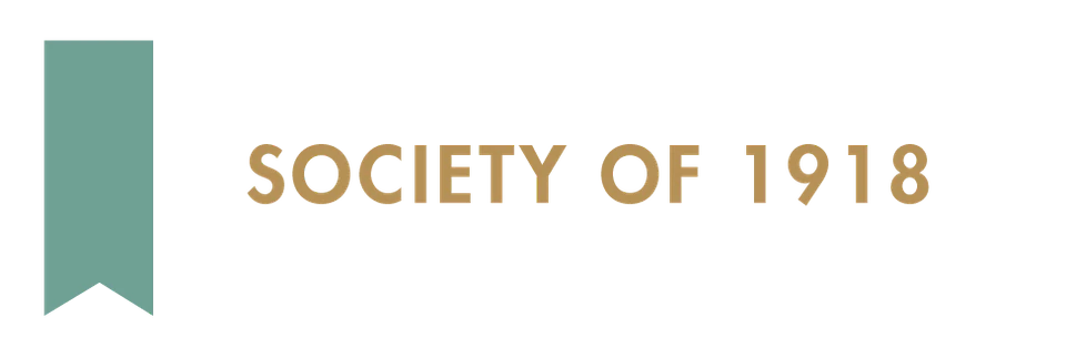 Society of 1918 banner